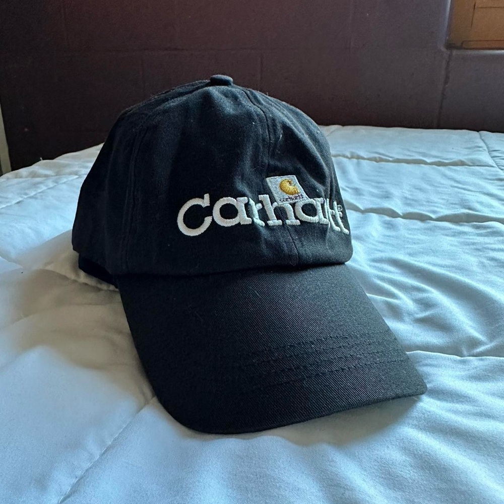 Carhartt Black Baseball Cap Hat